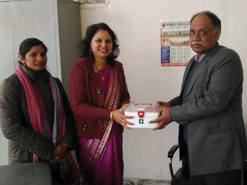 Distribution of First Aid Box